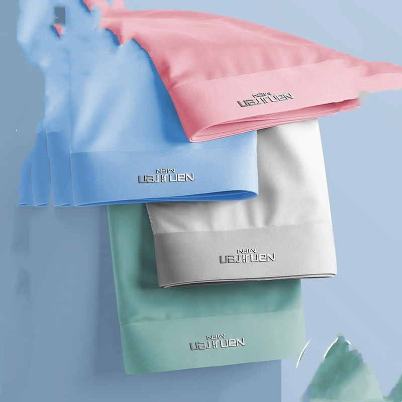 NOUVEAU RICHE Boxershorts Herren Sommer Graphen Schnelltrocknend 4er Pack 4er Pack 9909 Stil