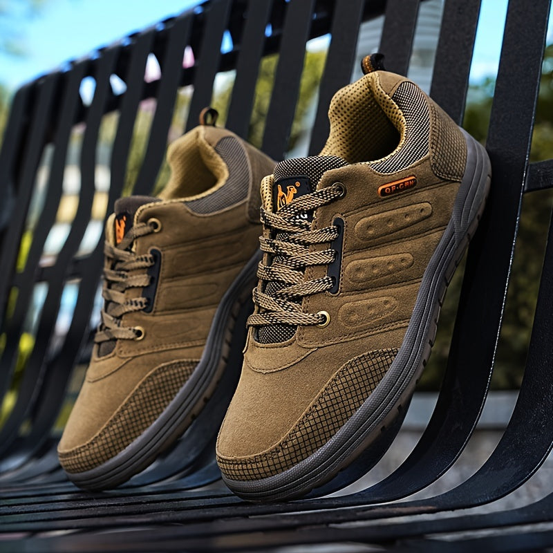 NOUVEAU RICHE Herren-Wanderschuhe Robuste Schnüren Strukturierte Außensohle