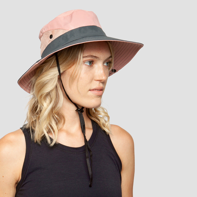 NOUVEAU RICHE Sonnenhut Damen UV Schutz Faltbar Leicht Stilvoll Kompakt