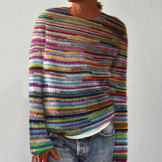NOUVEAU RICHE Pullover Kuschelig Warm Vintage Stilvoll Winterlook