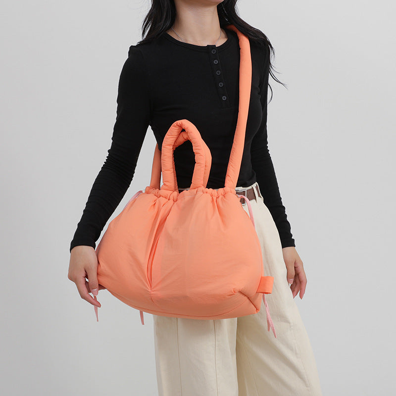 NOUVEAU RICHE Schultertasche Damen Große Alltagstasche Mit Komfortgriffen