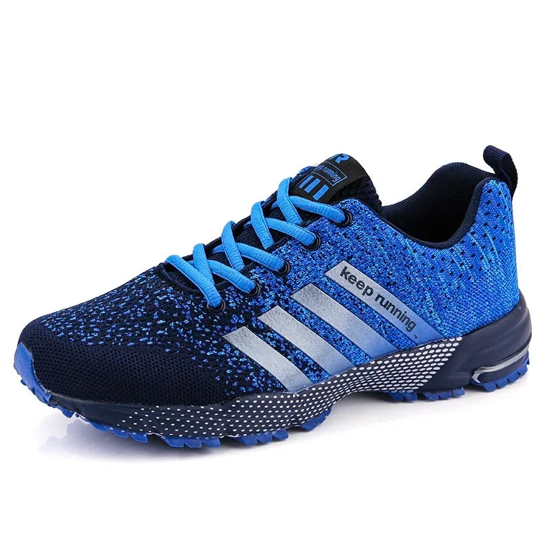 NOUVEAU RICHE Komfortable Herren Laufschuhe für dynamisches Lauftraining Blau