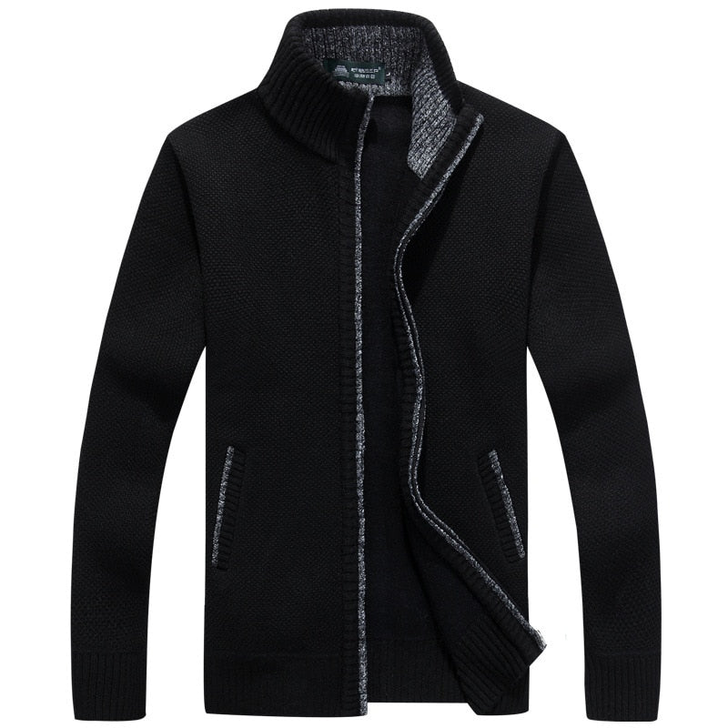 NOUVEAU RICHE Fleeceweste Superdicke Wärmend Winter Alltagslook Stil Schwarz