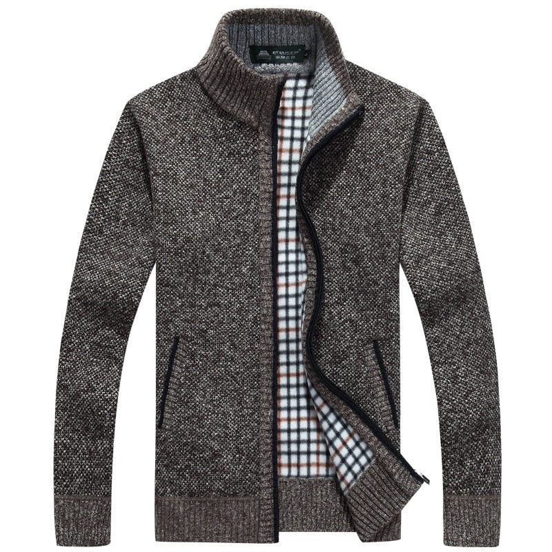 NOUVEAU RICHE Fleeceweste Superdicke Wärmend Winter Alltagslook Stil