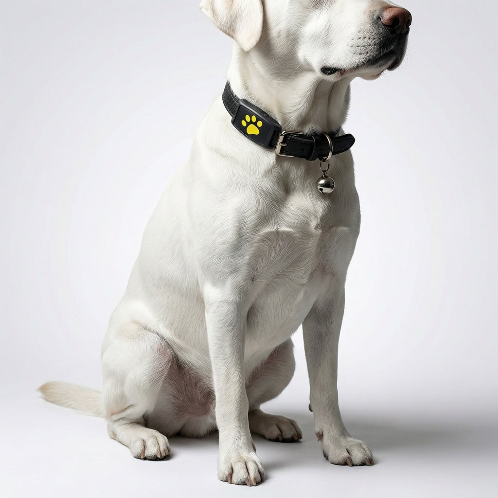 NOUVEAU RICHE GPS-Tracker für Hunde und Katzen – Leichter Haustier-Tracker für jedes Halsband, Ortung per App, lange Akkulaufzeit