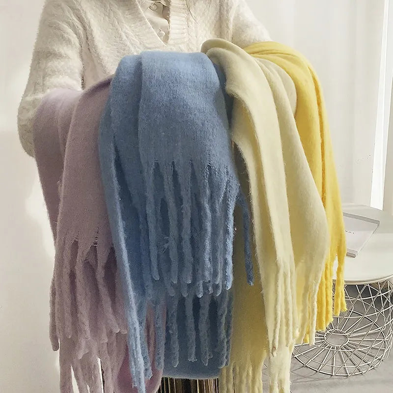 NOUVEAU RICHE Kaschmirschal Weiche Textur Wärme In 10 Angesagten Farben