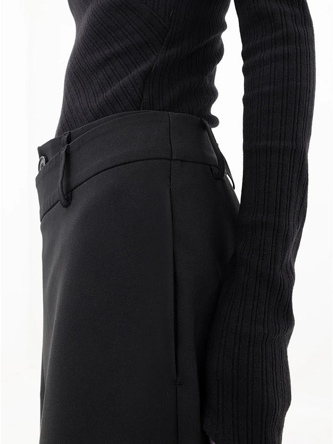 NOUVEAU RICHE Hose Mit Hoher Taille Und Weitem Bein Für Alltag Und Büro