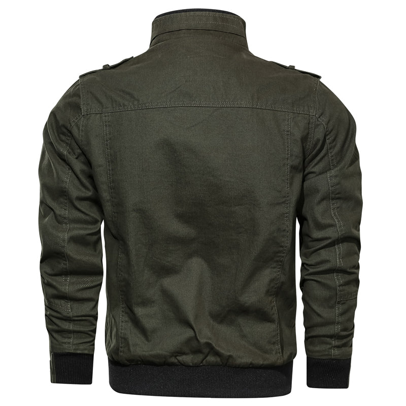 NOUVEAU RICHE Zipari | Army Winterjacke | Eine winddichte Herrenjacke