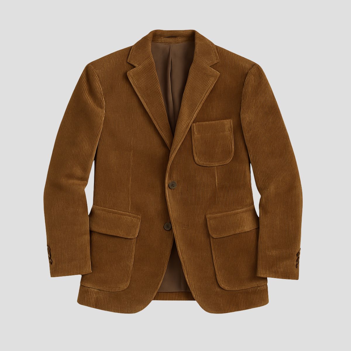 NOUVEAU RICHE Cordjacke Mit Drei Taschen Taillierter Schnitt Weicher Cord