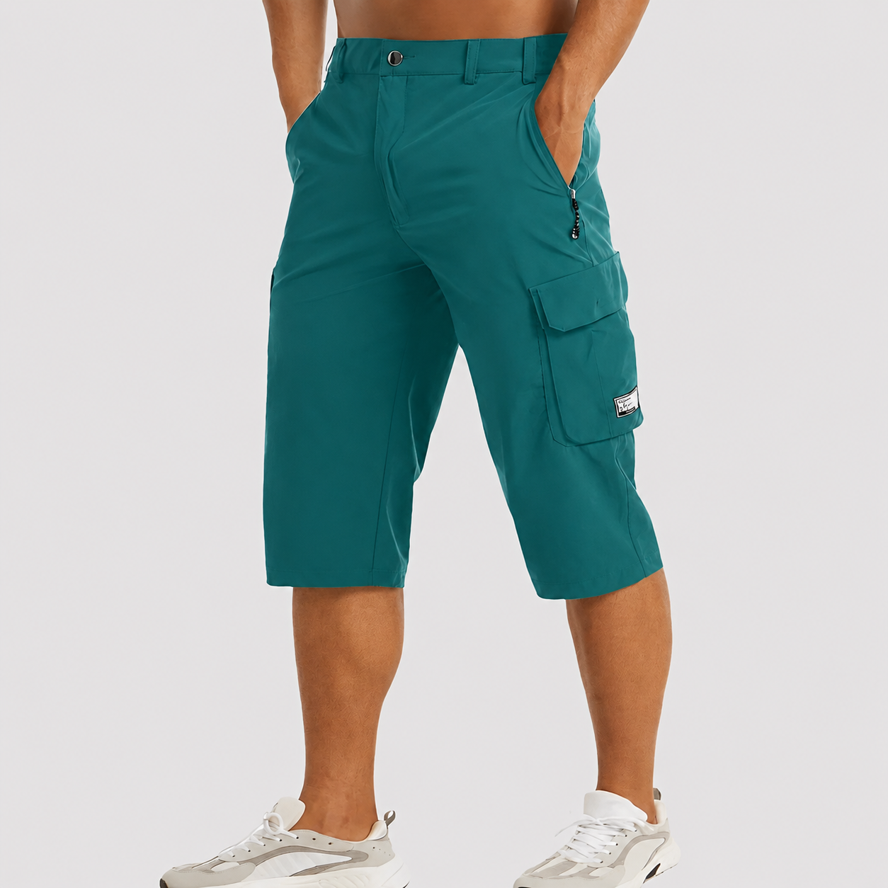 NOUVEAU RICHE Cova | Stretch-Cargohose für Herren