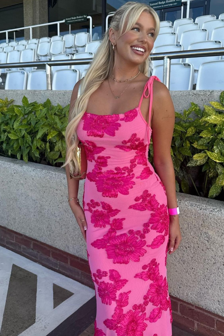NOUVEAU RICHE Elegantes Maxikleid Mit Detaillierter Stickerei Für Besondere Anlässe Und Komfort