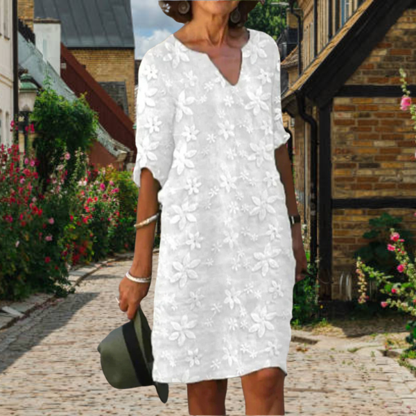 NOUVEAU RICHE Rogue | Moderne Kleid für Damen Weiß