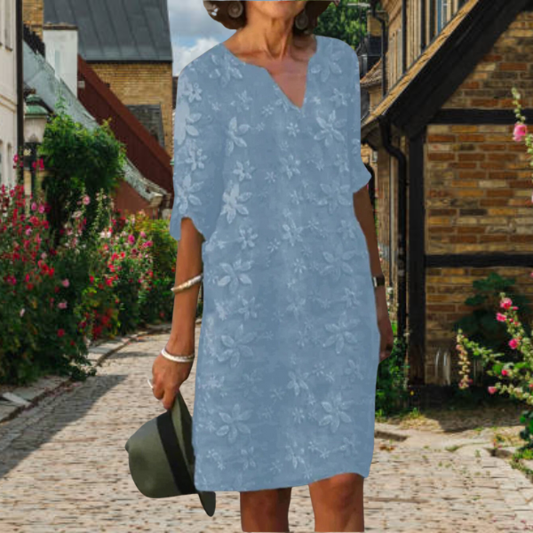 NOUVEAU RICHE Rogue | Moderne Kleid für Damen Himmelblau