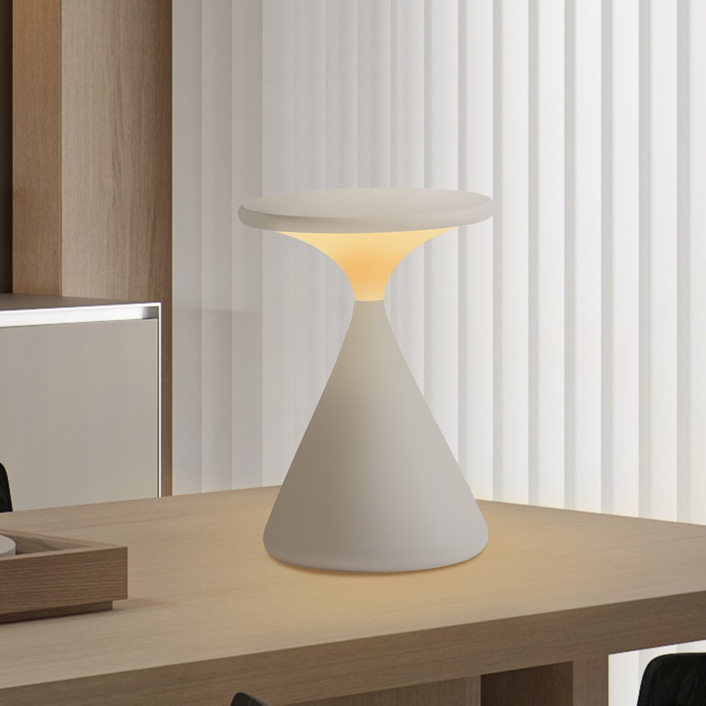 NOUVEAU RICHE Akku Tischleuchte Sanduhrform Dimmbare Led Kabellos