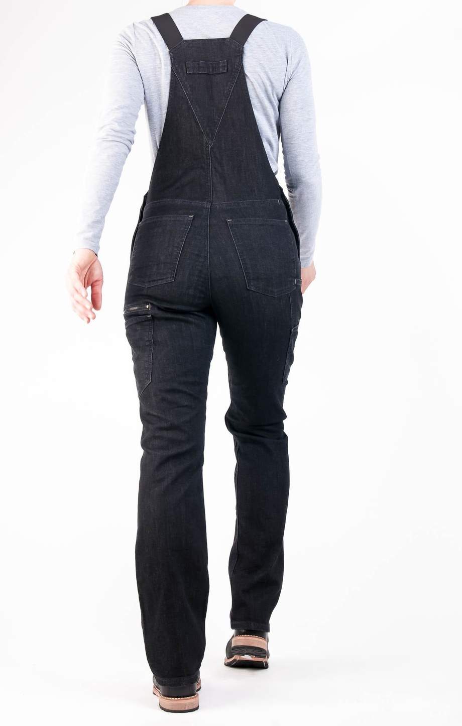 NOUVEAU RICHE Arbeitslatzhose Aus Stretch Canvas Für Damen Mit Verstellbaren Trägern Und Strapazierfähigem Material Für Komfort Bei Harte Arbeit
