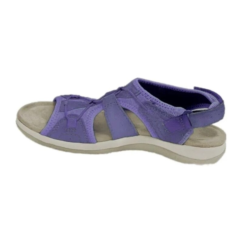 NOUVEAU RICHE Sandalen Mit Nano Schaumsohle Memory Komfort Lila
