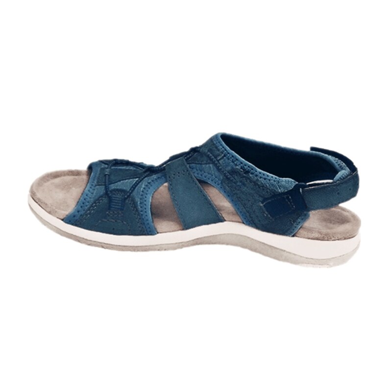 NOUVEAU RICHE Sandalen Mit Nano Schaumsohle Memory Komfort Marineblau