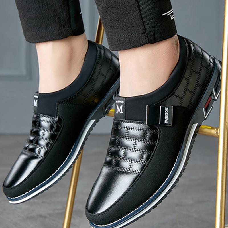 NOUVEAU RICHE Lederschuhe Herren Atmungsaktiv Bequem Vielfältig Komfort