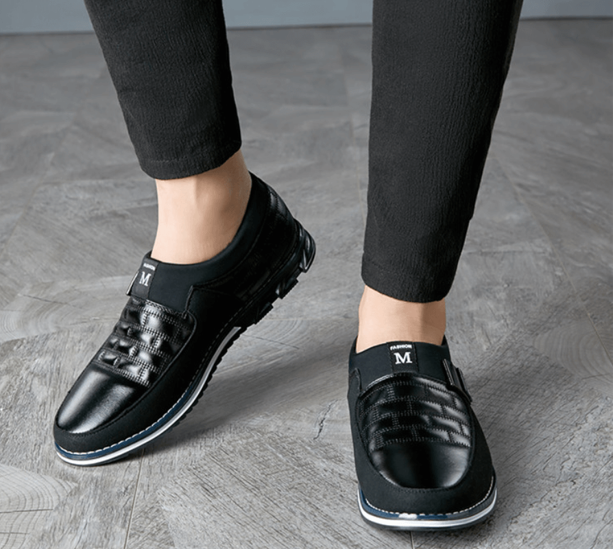NOUVEAU RICHE Lederschuhe Herren Atmungsaktiv Bequem Vielfältig Komfort