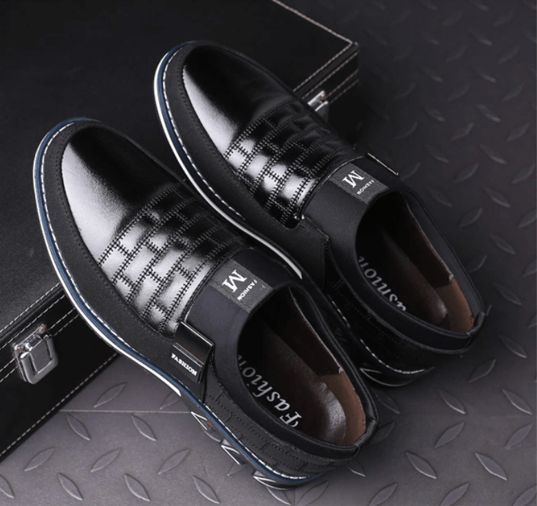 NOUVEAU RICHE Lederschuhe Herren Atmungsaktiv Bequem Vielfältig Komfort