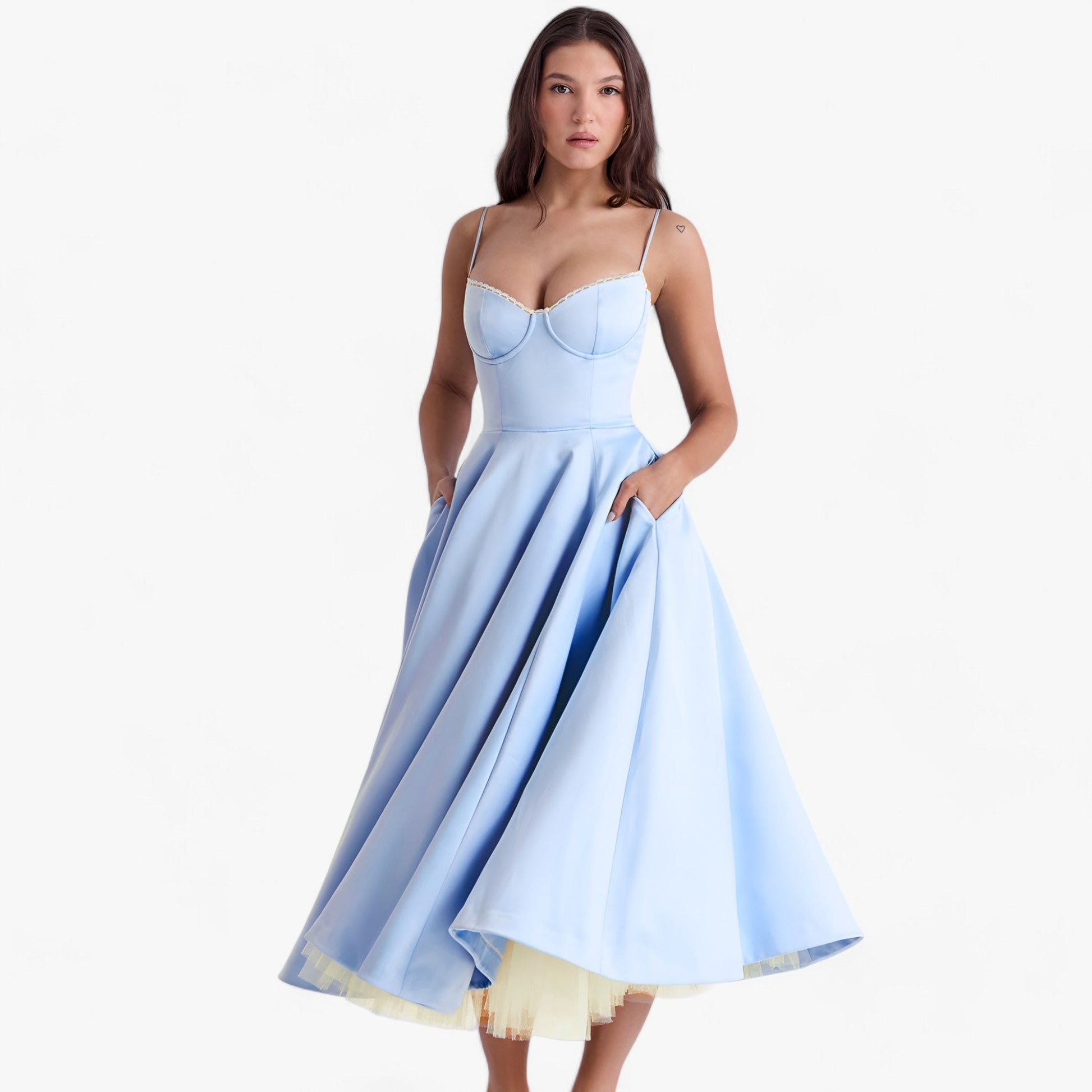 NOUVEAU RICHE Shela | Mademoiselle-Festkleid – Raffinierter Schnitt & stilvolle Details