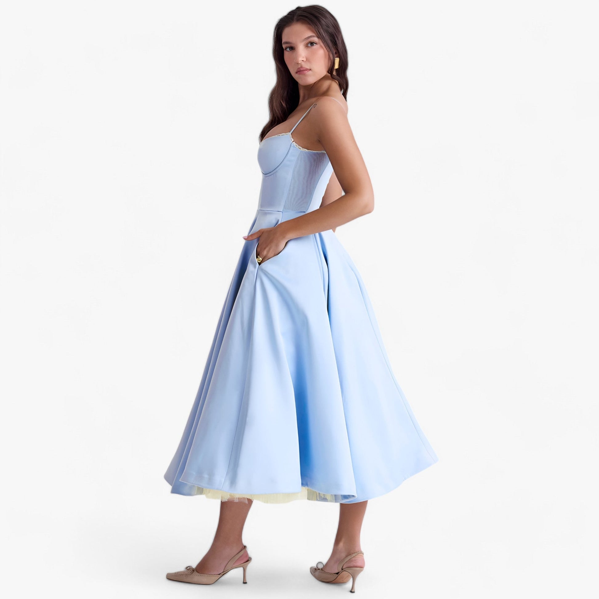 NOUVEAU RICHE Shela | Mademoiselle-Festkleid – Raffinierter Schnitt & stilvolle Details