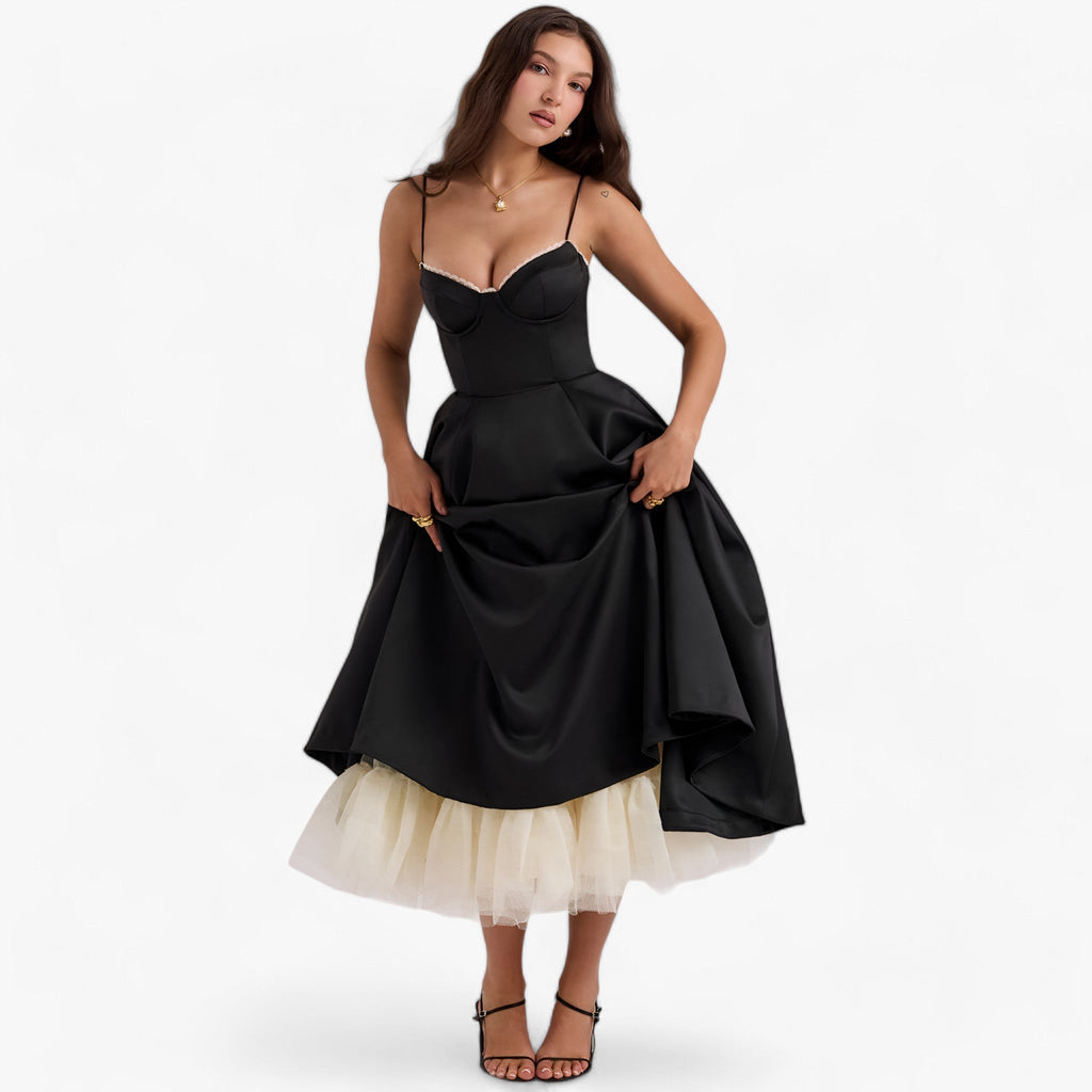 NOUVEAU RICHE Shela | Mademoiselle-Festkleid – Raffinierter Schnitt & stilvolle Details