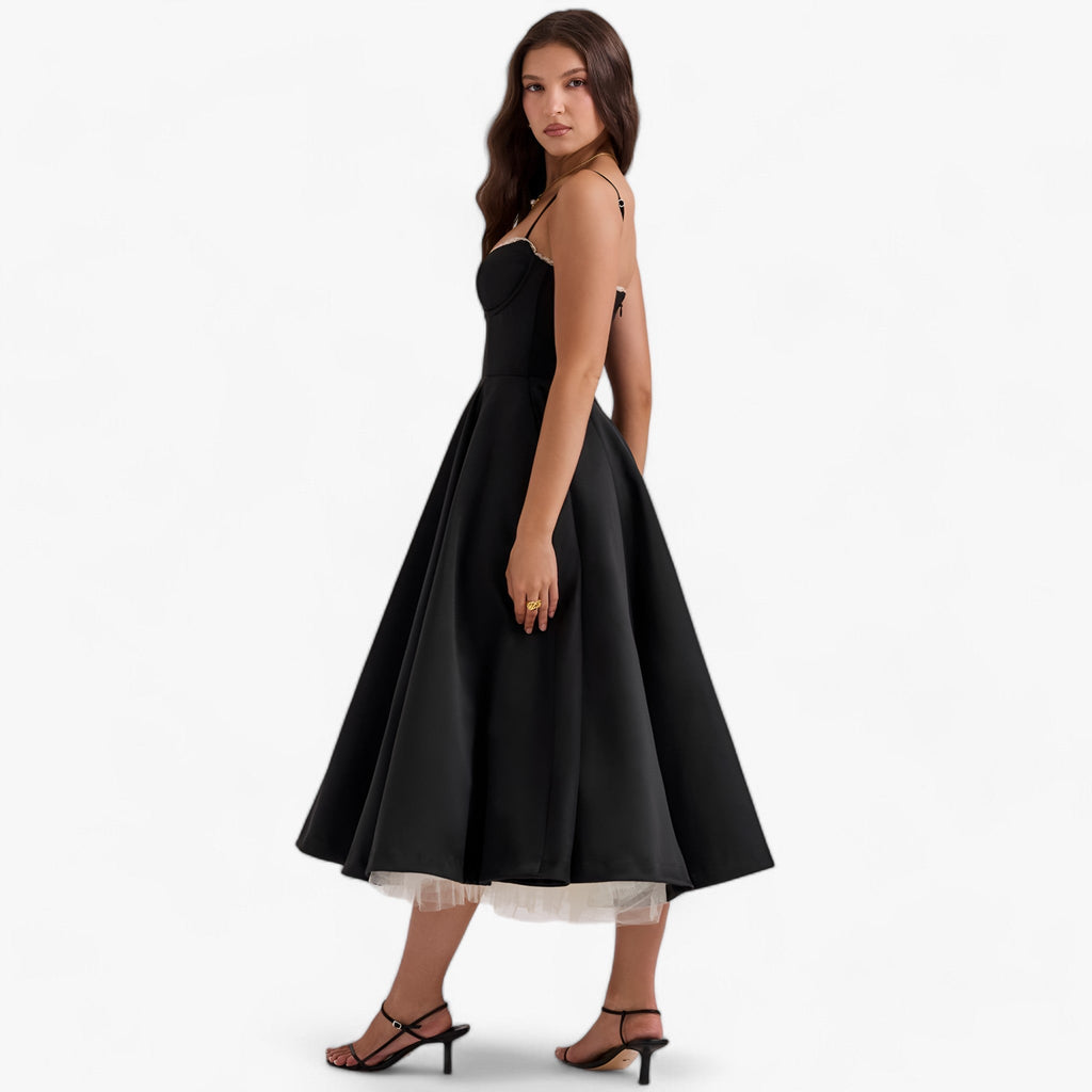 NOUVEAU RICHE Shela | Mademoiselle-Festkleid – Raffinierter Schnitt & stilvolle Details