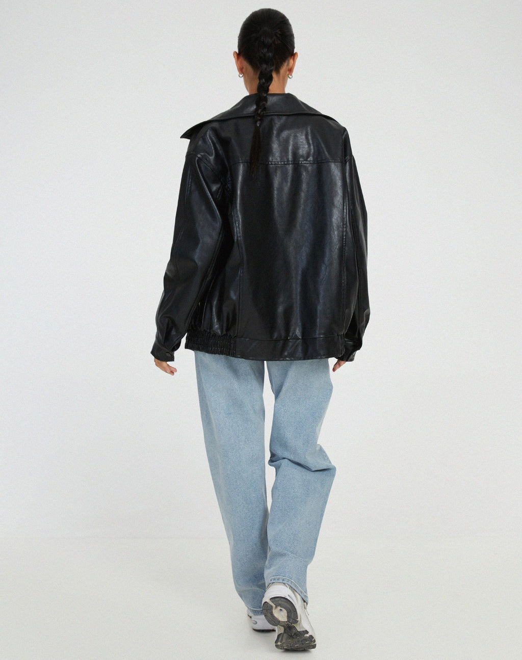 NOUVEAU RICHE Damen Oversized Jacke Elegante Vielseitiger Begleiter