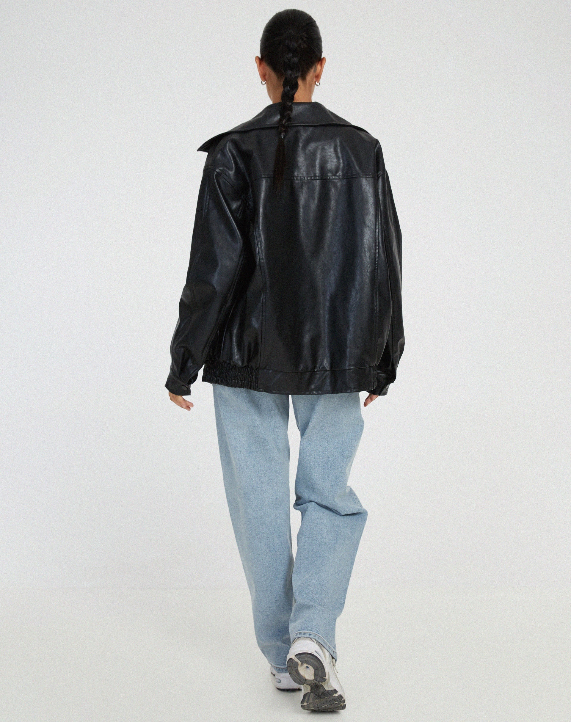 NOUVEAU RICHE Damen Oversized Jacke Elegante Vielseitiger Begleiter