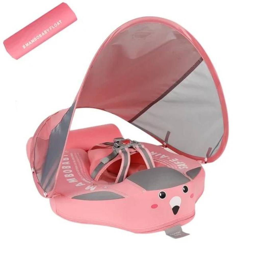Babyschwimmer mit abnehmbarem Sonnenschutz, türkis 5