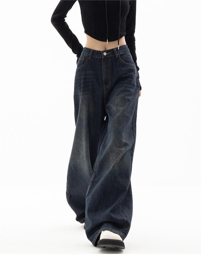 NOUVEAU RICHE Baggy Boyfriendjeans Mit Vintage Waschungseffekt 90er Stil