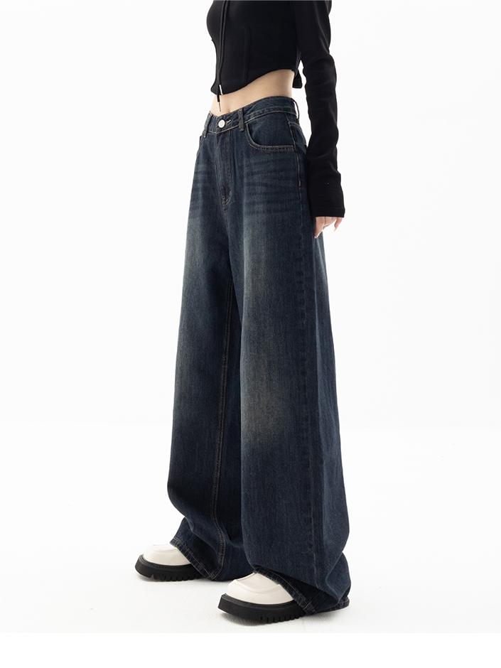 NOUVEAU RICHE Baggy Boyfriendjeans Mit Vintage Waschungseffekt 90er Stil
