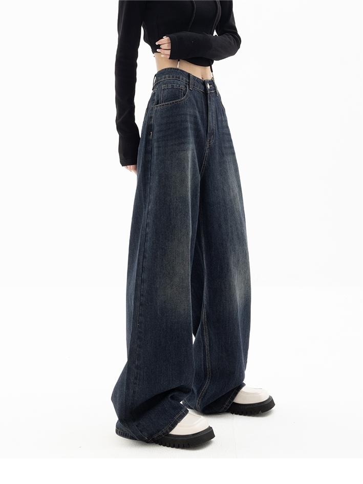 NOUVEAU RICHE Baggy Boyfriendjeans Mit Vintage Waschungseffekt 90er Stil