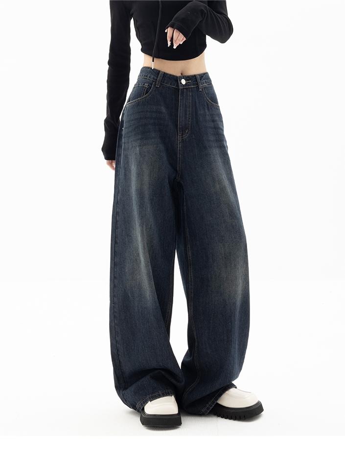 NOUVEAU RICHE Baggy Boyfriendjeans Mit Vintage Waschungseffekt 90er Stil