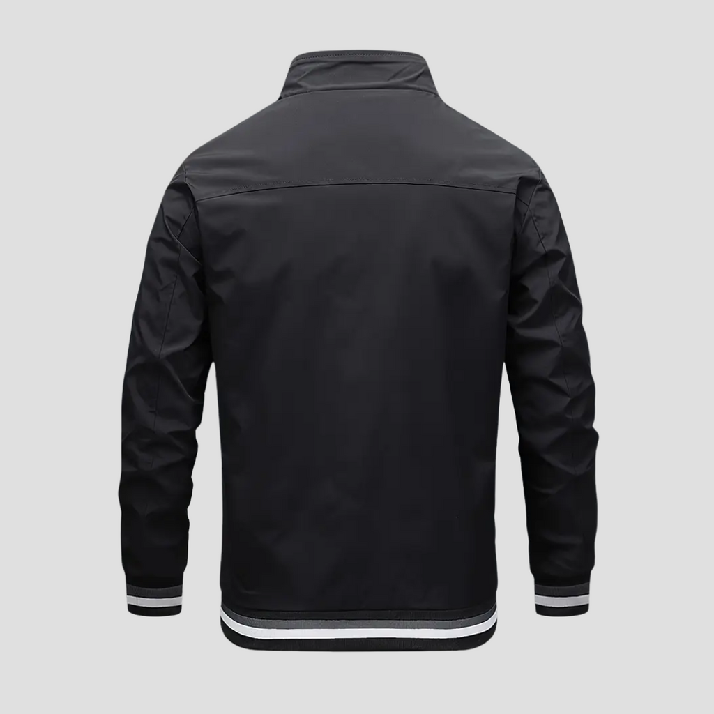 NOUVEAU RICHE Windbreaker Jacke Leicht Winddicht Atmungsaktiv Sportlich