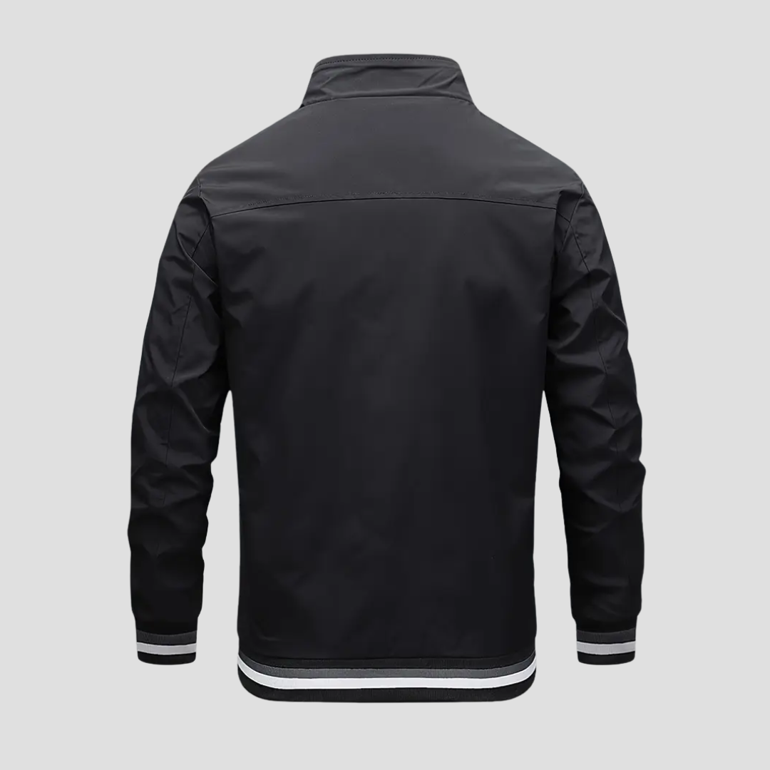 NOUVEAU RICHE Windbreaker Jacke Leicht Winddicht Atmungsaktiv Sportlich