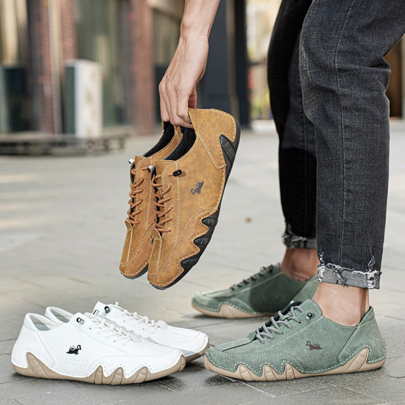 NOUVEAU RICHE Barfuß Lederschuhe Ultraflex Natürliche Fußgesundheit