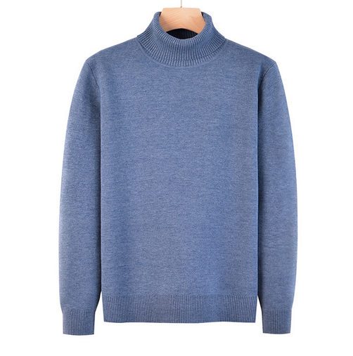 NOUVEAU RICHE Herren Neck Pullover Aus Weichem Stoff Für Komfort Und Stil Ideal Für Legere Und Halbformelle Anlässe Hellblau