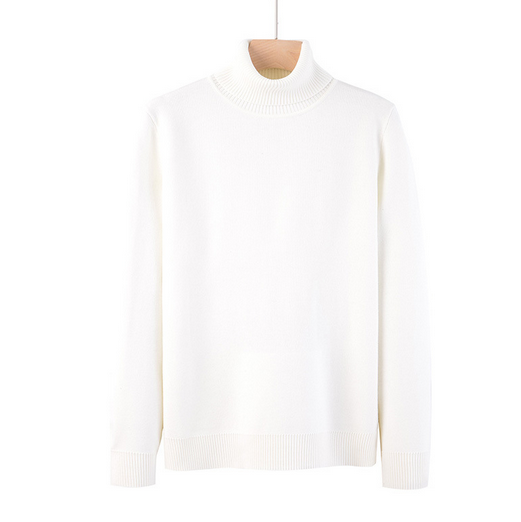 NOUVEAU RICHE Herren Neck Pullover Aus Weichem Stoff Für Komfort Und Stil Ideal Für Legere Und Halbformelle Anlässe Weiß