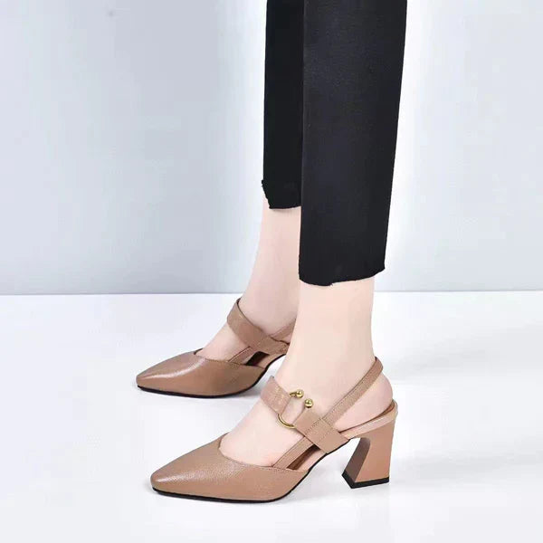 NOUVEAU RICHE Elegante Pumps Für Formelle Anlässe Mit Erstklassigem Stil Und Unübertroffener Haltbarkeit Braun