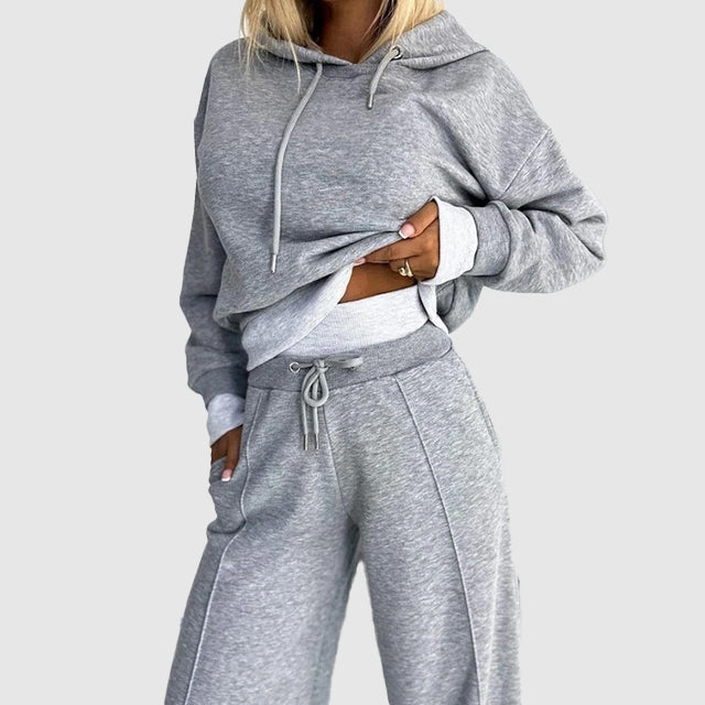Bequemes Damen Set Mit Hoodie & Hose | Twin 1