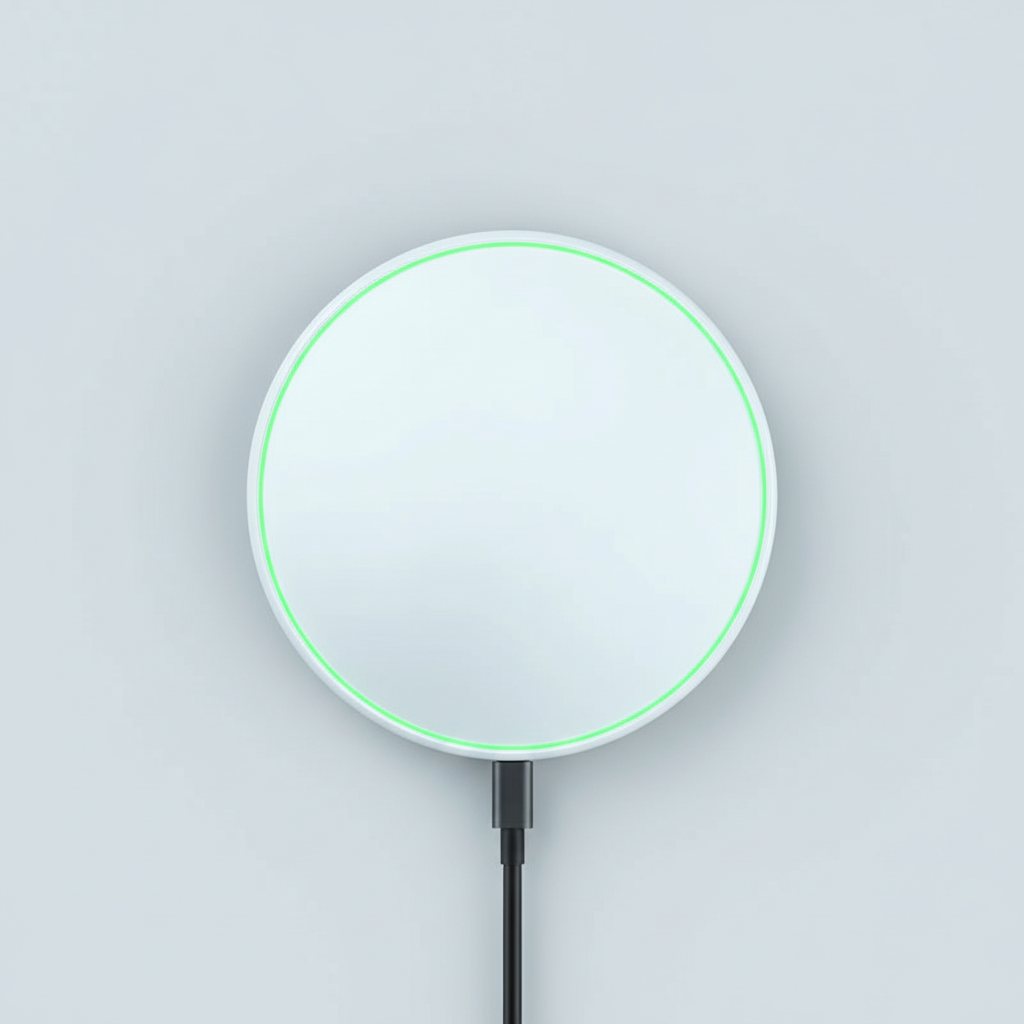 NOUVEAU RICHE Kabelloses Ladegerät 30W – Induktive Schnellladestation für iPhone, Samsung & Xiaomi, Weiss oder Schwarz – QuickCharge Alynic Kabellos 2
