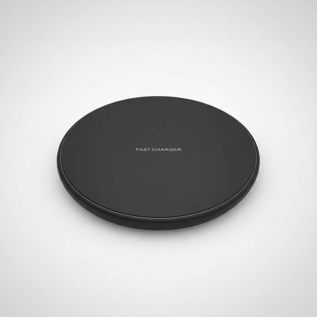 NOUVEAU RICHE Kabelloses Ladegerät 30W – Induktive Schnellladestation für iPhone, Samsung & Xiaomi, Weiss oder Schwarz – QuickCharge Schwarz Ohne Kabel