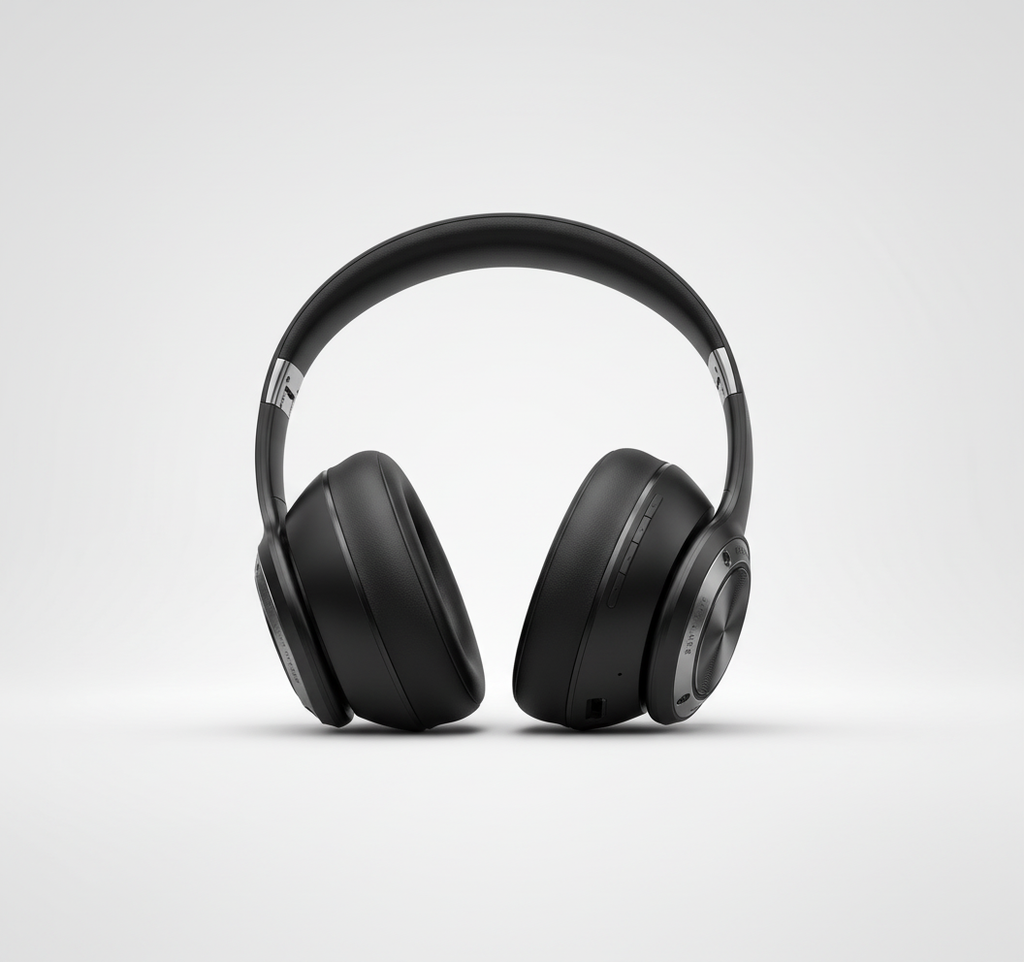 NOUVEAU RICHE Kabellose Kopfhörer – Faltbare Over-Ear Bluetooth Kopfhörer mit ANC, tiefer Bass, 30 h Akku – SoundFold