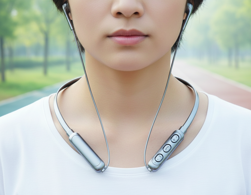 NOUVEAU RICHE Kabellose Kopfhörer – Bluetooth In-Ear Kopfhörer mit Noise Cancelling & Ladecase, lange Akkulaufzeit, leicht – SoundSync