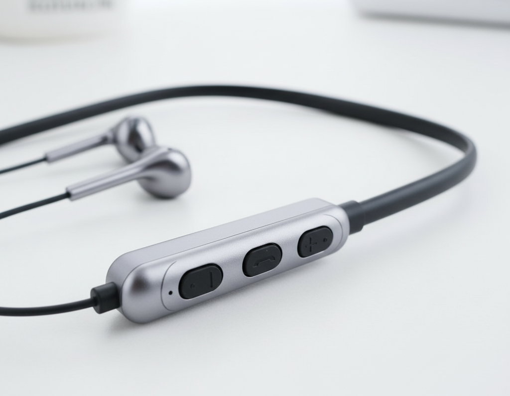 NOUVEAU RICHE Kabellose Kopfhörer – Bluetooth In-Ear Kopfhörer mit Noise Cancelling & Ladecase, lange Akkulaufzeit, leicht – SoundSync