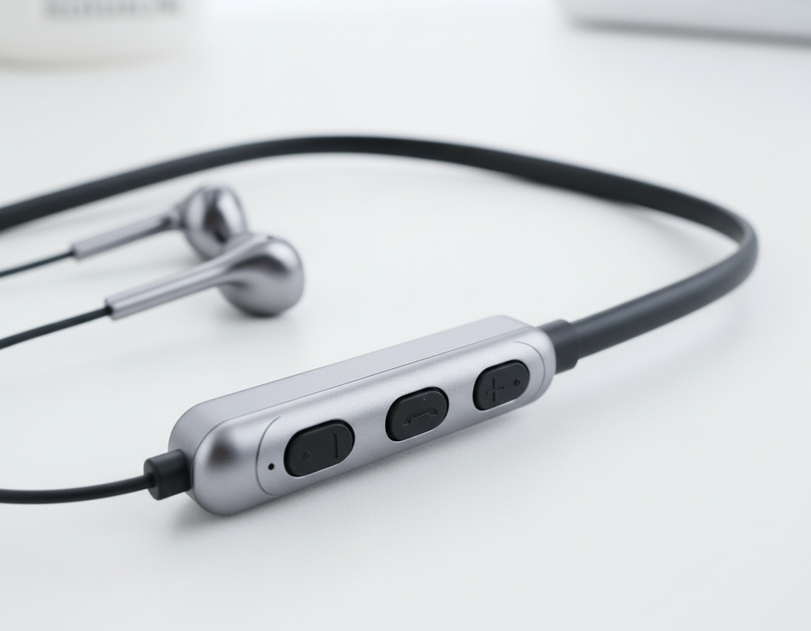 NOUVEAU RICHE Kabellose Kopfhörer – Bluetooth In-Ear Kopfhörer mit Noise Cancelling & Ladecase, lange Akkulaufzeit, leicht – SoundSync