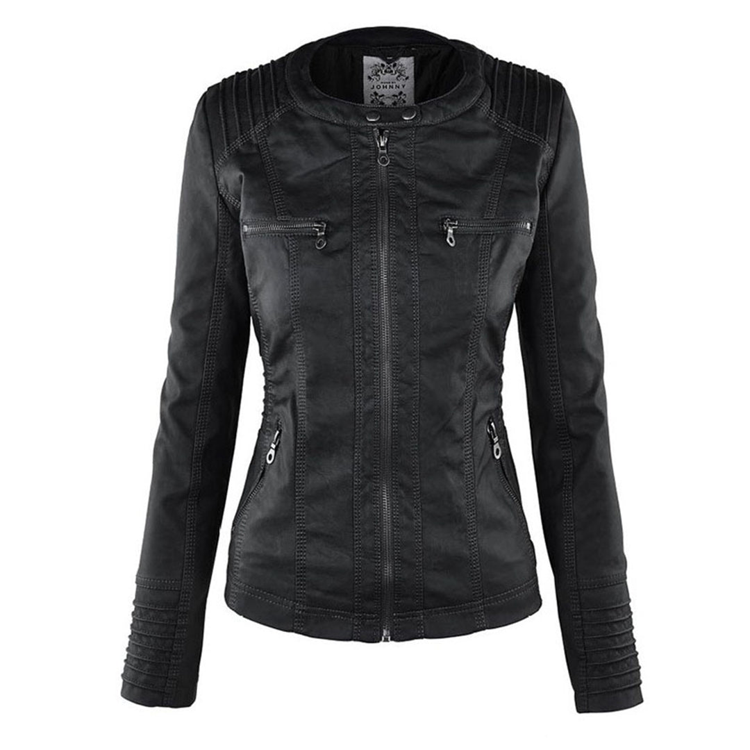 NOUVEAU RICHE Damen Wetterfester Damen Jacke Mit Kapuze Alltagsbegleiter