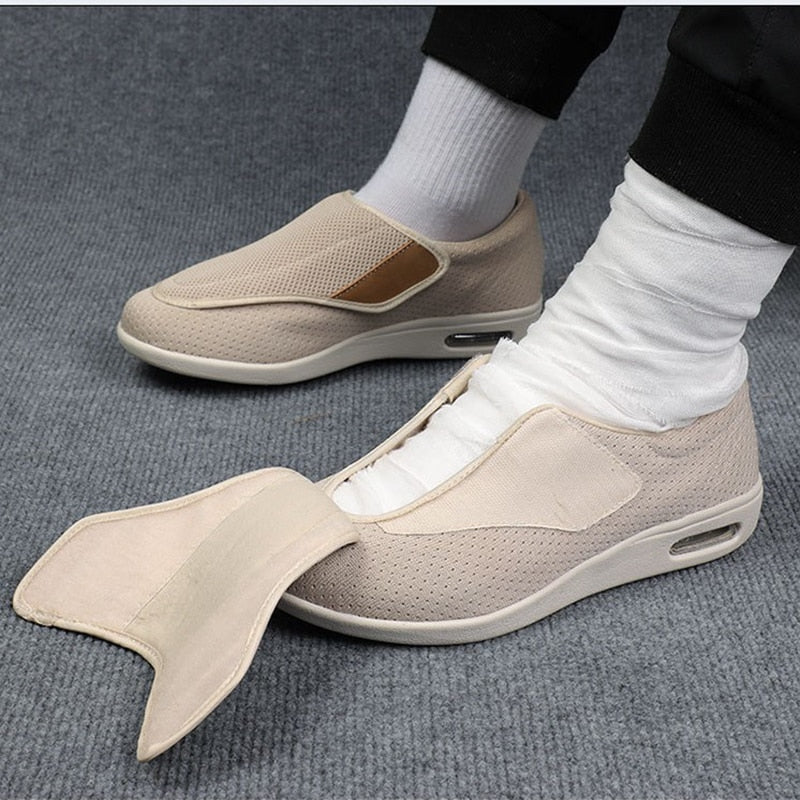 NOUVEAU RICHE Extra Breite Diabetiker Schuhe Mit Atmungsaktivem Komfort
